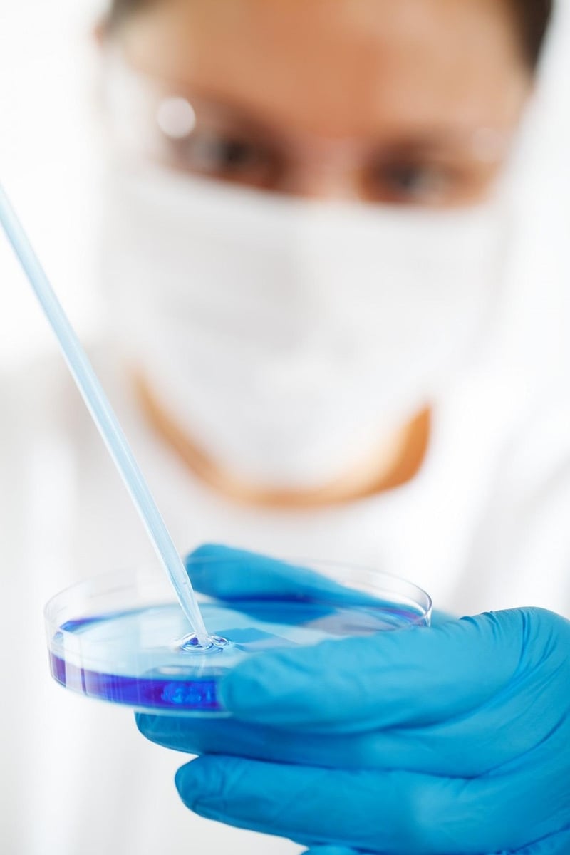 Scientist in a lab coat